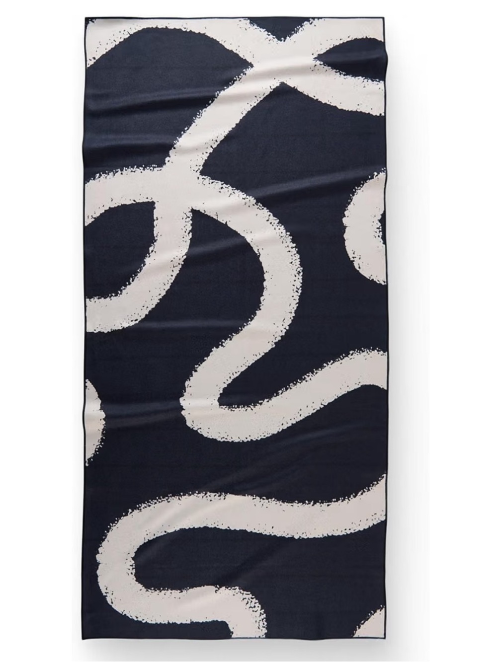 〰️GEOMETRY Micro-Loop Beach Towel – Quick-Dry, Sand-Resistant (Wind Down)